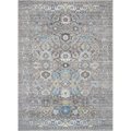 Pasargad 5 ft x 7 ft 6 in Chelsea Design Machine Made  Power Loom Rug Silver RC5586SS 5X8